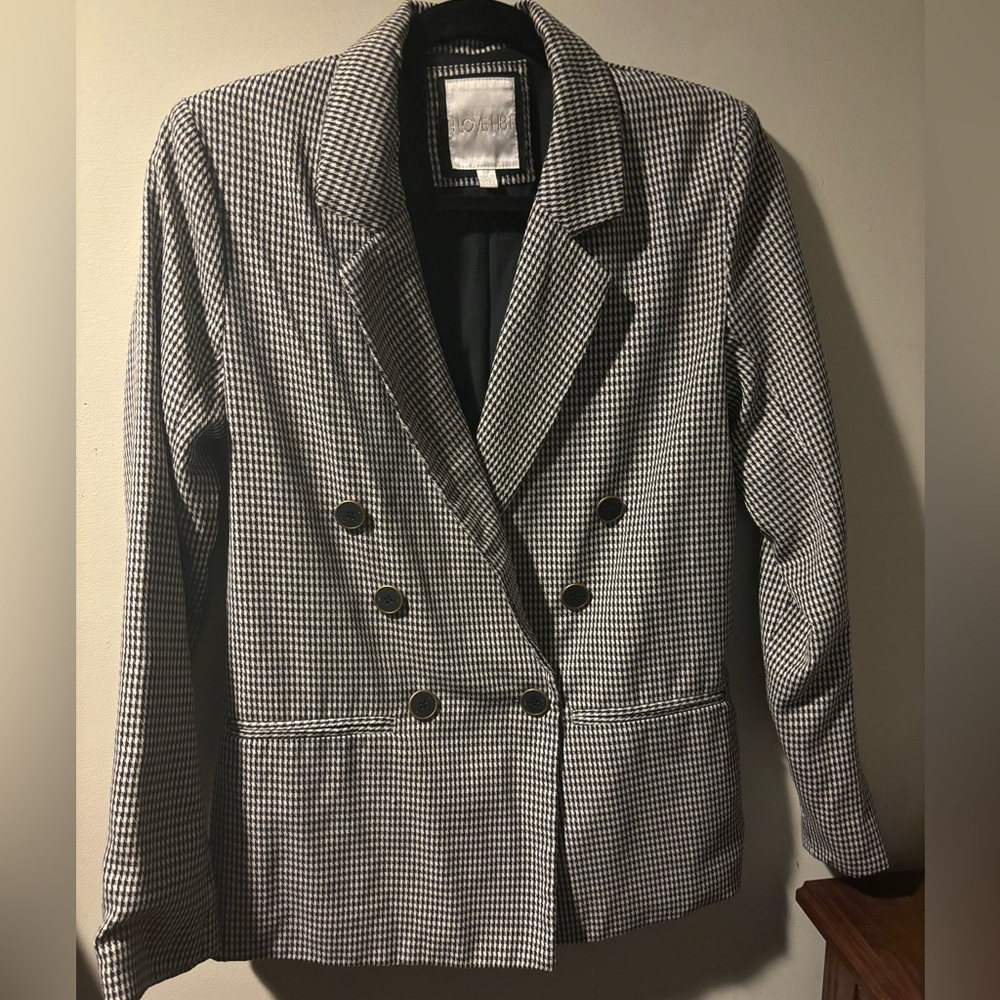 Houndstooth Blazer